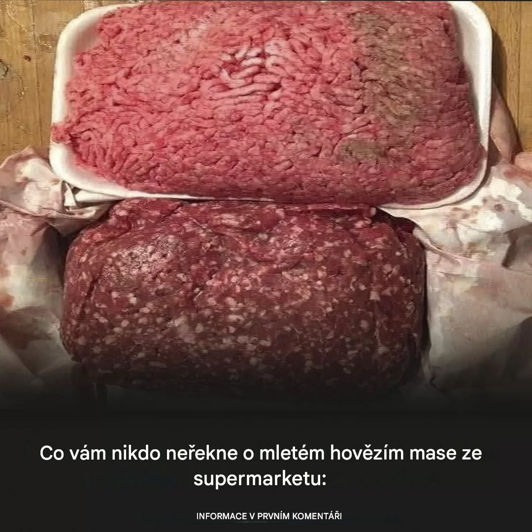 Skrytá pravda o mletém hovězím mase ze supermarketu