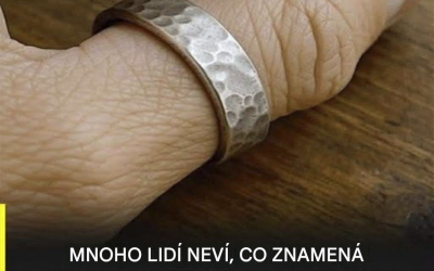 Význam nošení kruhu na pravém prstu