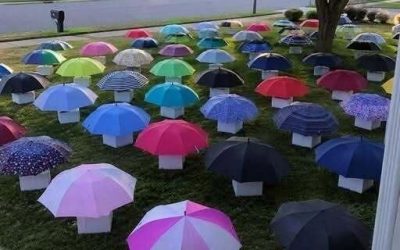 Můj syn dal v dešti svůj deštník těhotné cizí ženě. Druhý den ráno se na naší zahradě objevilo 47 deštníků, každý v očíslované krabici, které mi vyrazily dech.