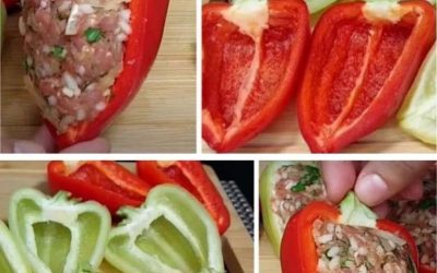 Plněné papriky zapečené se sýrem a zeleninou – recept, který si zamilujete