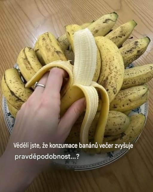 Pokud jíte banány večer, zvyšuje to vaše… Číst dál