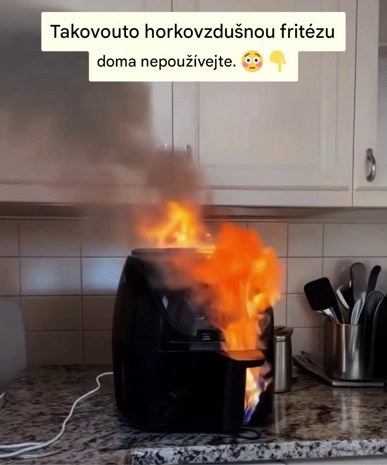 5 míst, kde byste nikdy neměli používat fritézu v interiéru