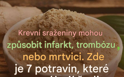 7 silných potravin na ředění krve, o kterých byste měli vědět