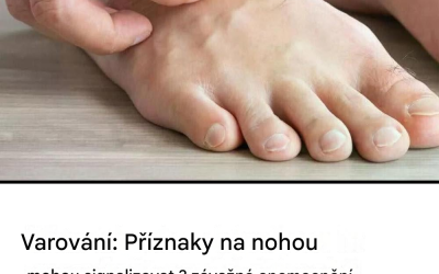 Svědivé nohy mohou být příznakem tří závažných zdravotních problémů.