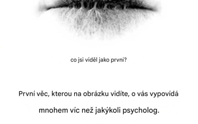 První věc, kterou na obrázku uvidíte, vám o vás prozradí víc než jakýkoli psycholog.