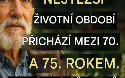 Mezi 70. a 75. rokem života: 5 aspektů, které mohou tuto fázi ztížit.