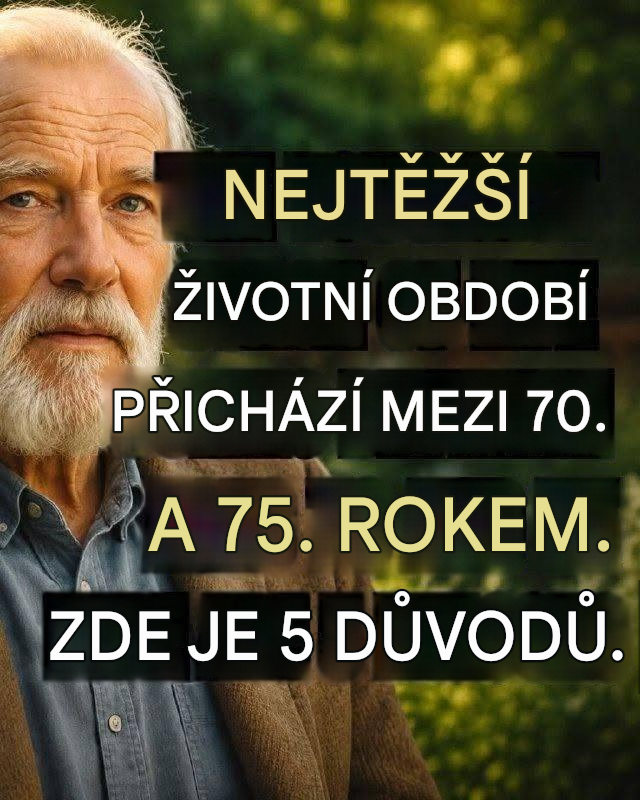 Mezi 70. a 75. rokem života: 5 aspektů, které mohou tuto fázi ztížit.