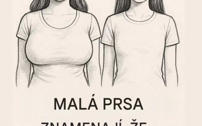 „Pokud má žena malá prsa, znamená to, že její část… Zobrazit více…“
