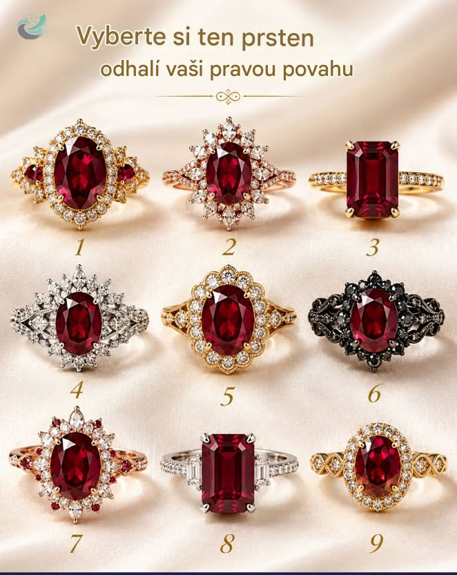 Vyberte si prsten a objevte svou nejsilnější charakterovou vlastnost.