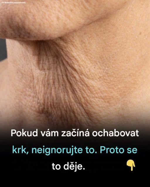 Proč kůže na krku s věkem ochabuje – a co s tím můžete dělat