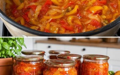 Nejlepší recept na ZELENINOVÉ LÉČO, které se nikdy nezkazí! ❤ Takto ho zavařuji už léta…