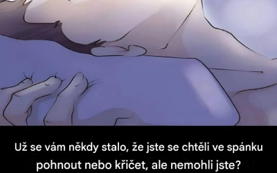 😨🌙Už se vám někdy stalo, že jste během spánku cítili něčí přítomnost a nemohli jste se pohnout?