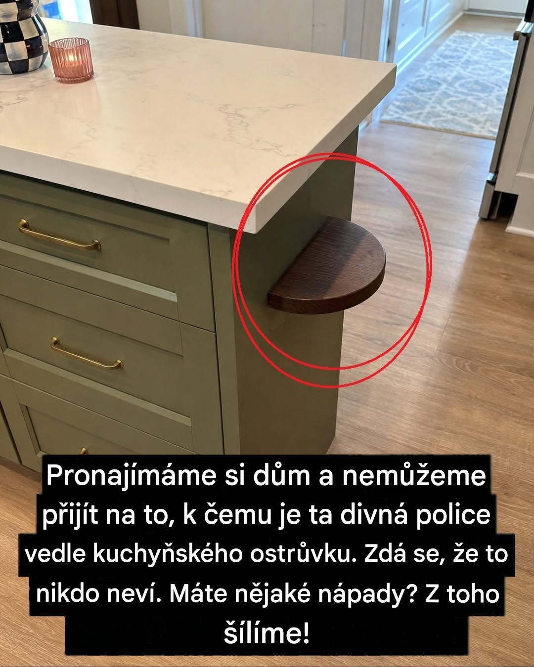Záhada malé římsy: K čemu vlastně slouží ta malá polička na kuchyňském ostrůvku (a jak si ji zamilovat)