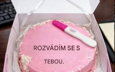 Manžel mi poslal dort, aby oznámil náš rozvod…
