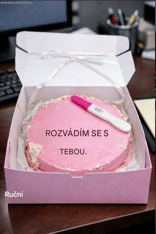 Manžel mi poslal dort, aby oznámil náš rozvod…
