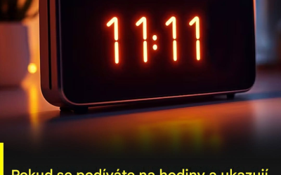 Vidění 11:11 na hodinách: co tato opakující se náhoda skutečně znamená