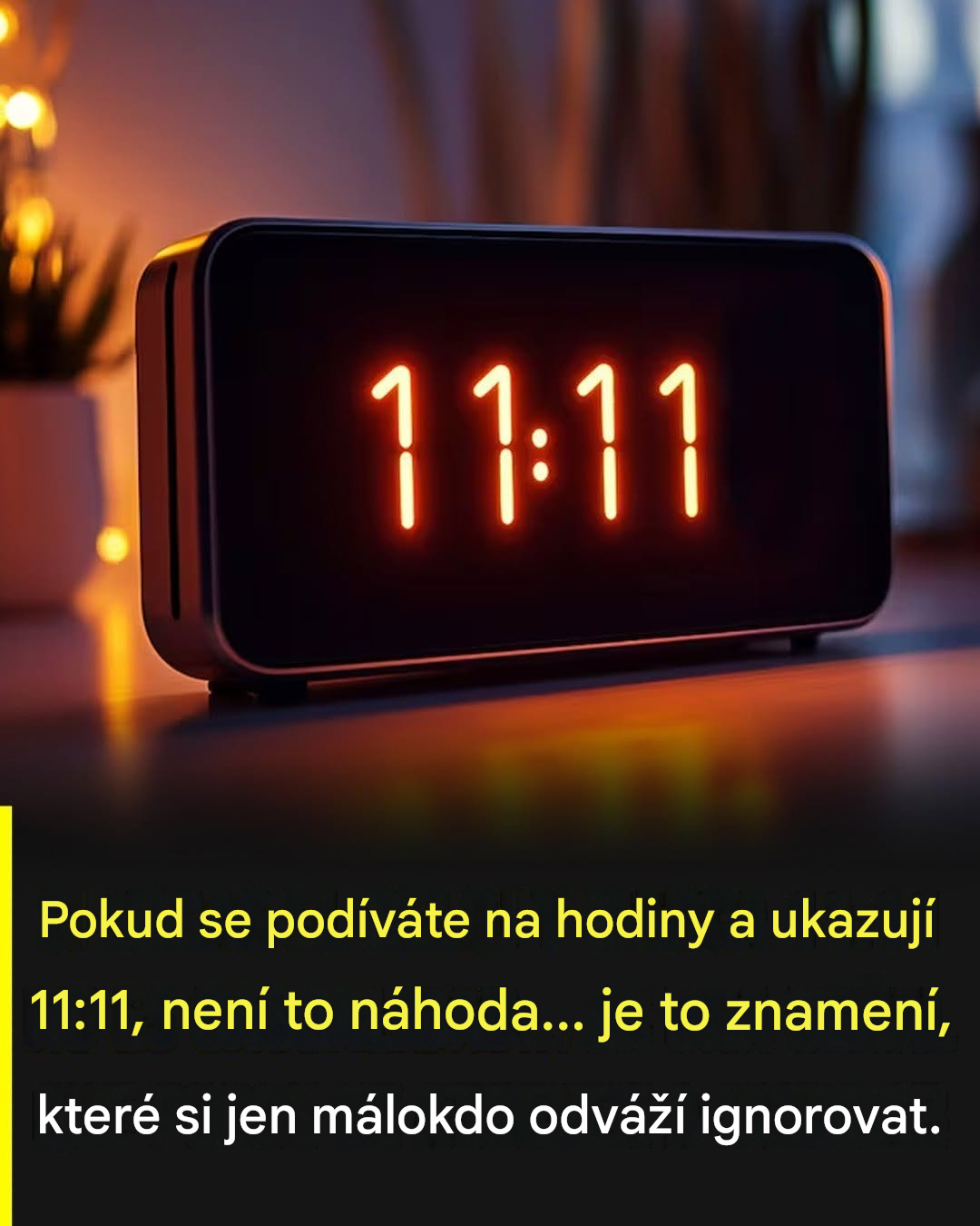 Vidění 11:11 na hodinách: co tato opakující se náhoda skutečně znamená