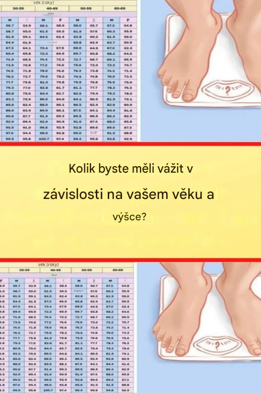 Kolik byste měli vážit vzhledem k vašemu věku a výšce?