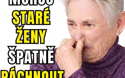 8 skrytých zvyků, které mohou způsobit tělesný zápach u starších žen