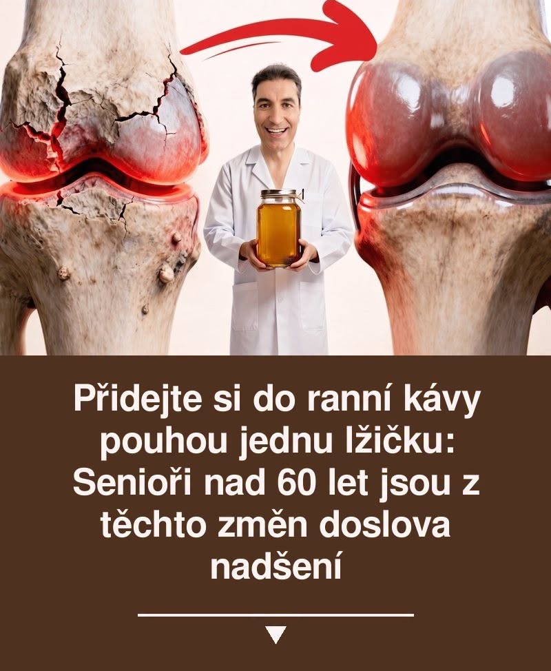 Přidejte si do ranní kávy pouhou jednu lžičku: Senioři nad 60 let jsou z těchto změn doslova nadšení