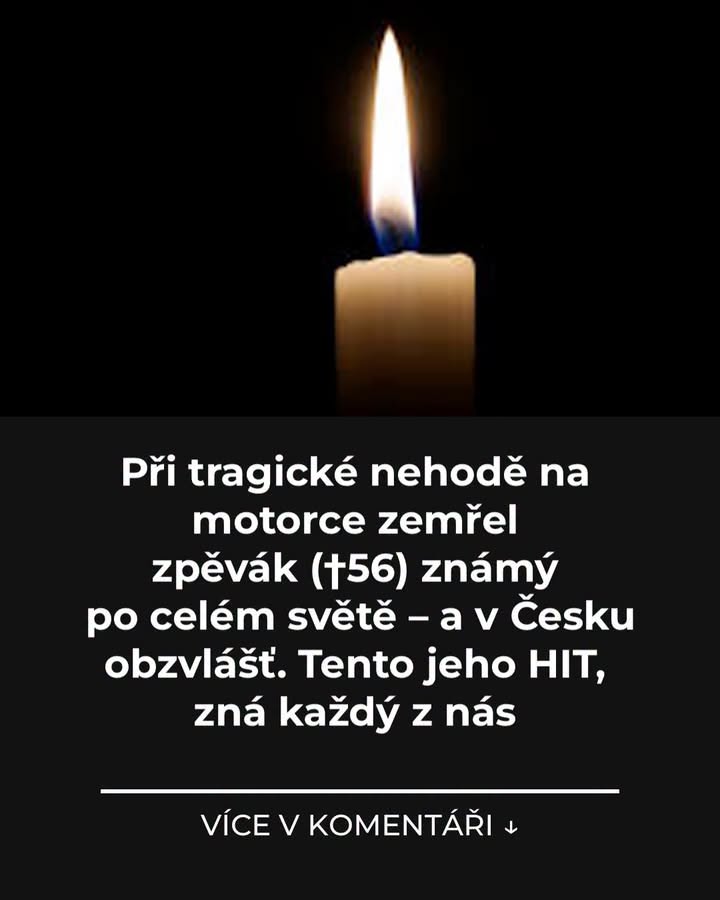 Hudební svět truchlí: V pouhých 56 letech zemřel legendární zpěvák, nepřežil tragickou nehodu na motorce